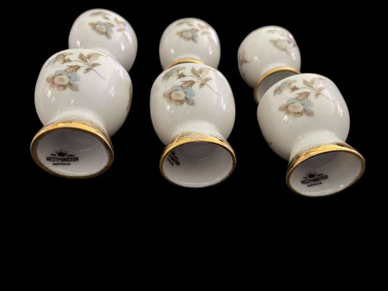 Egg cups Westminster porcelain