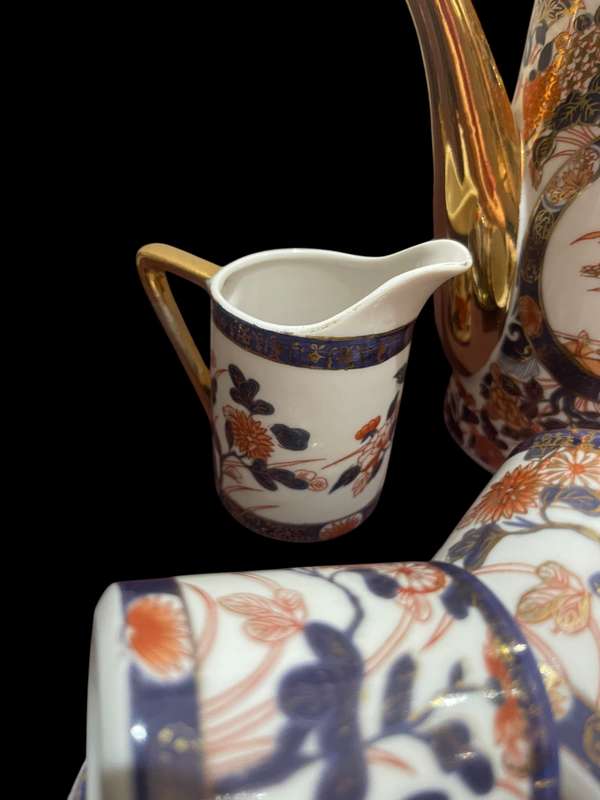 Coffee set espresso/demitasse Oriental