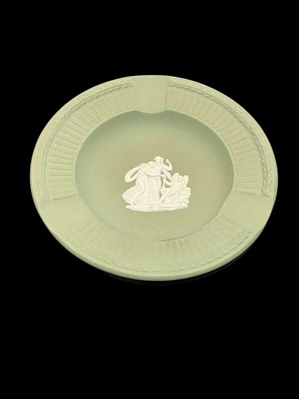 Plate Wedgwood green