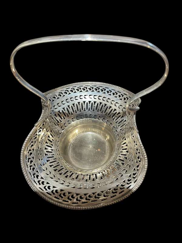 Basket silver plated