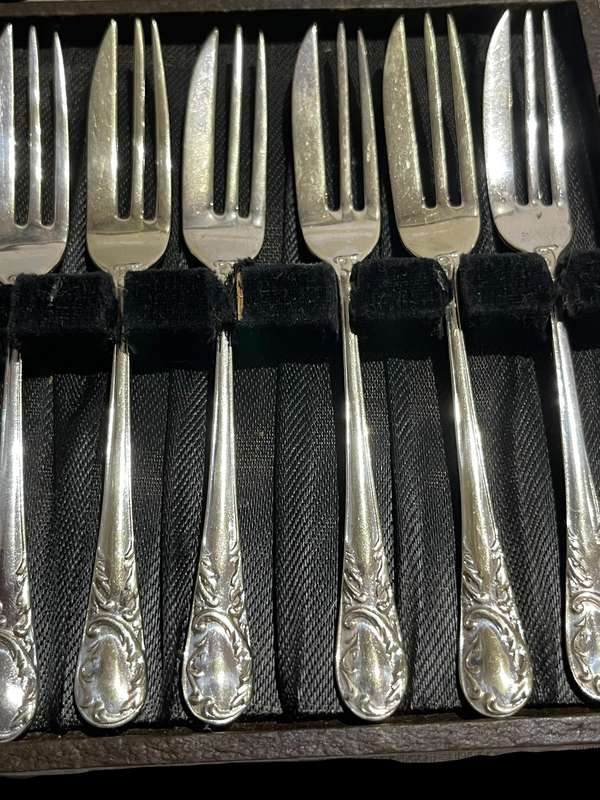 Cake forks boxed (NR33)