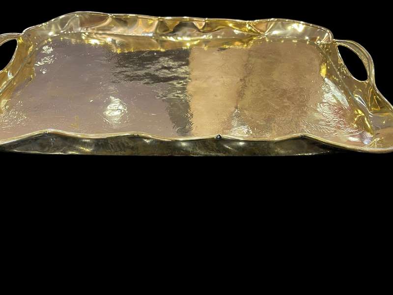 Tray brass large