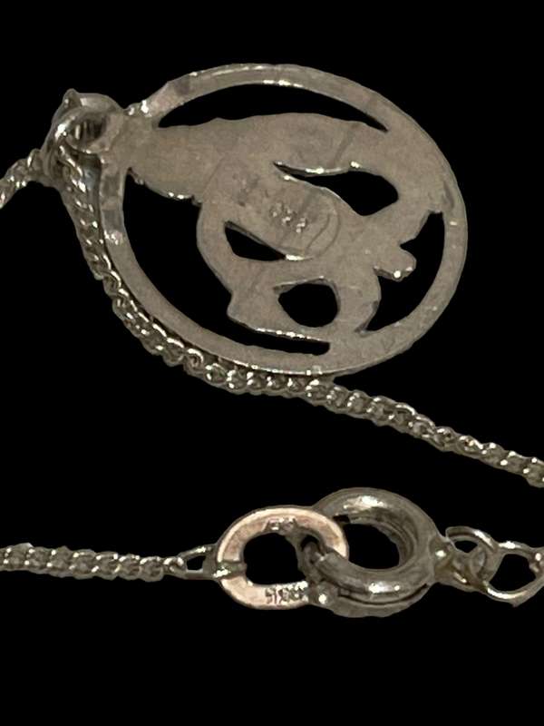 Necklace pendant sterling silver
