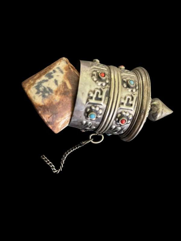 Tibetan prayer wheel