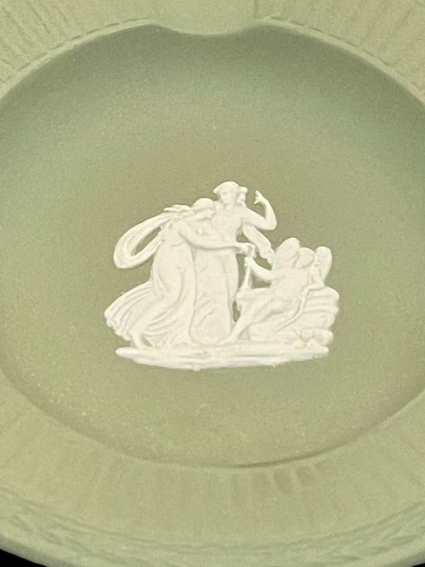 Plate Wedgwood green