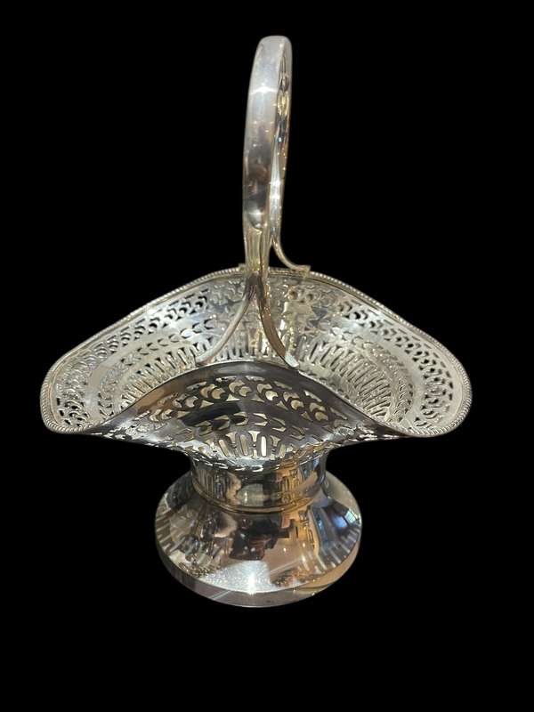 Basket silver plated