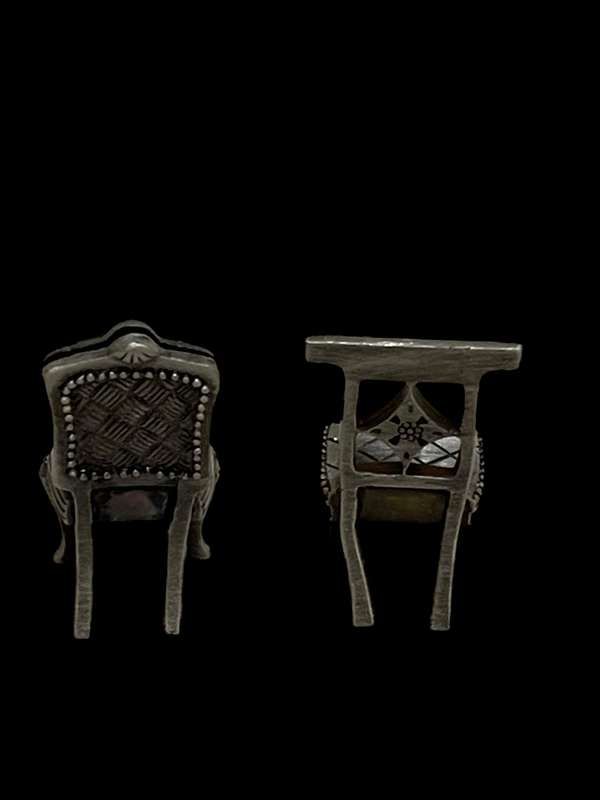 Ornaments chairs miniatures each