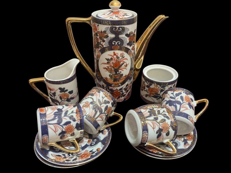 Coffee set espresso/demitasse Oriental