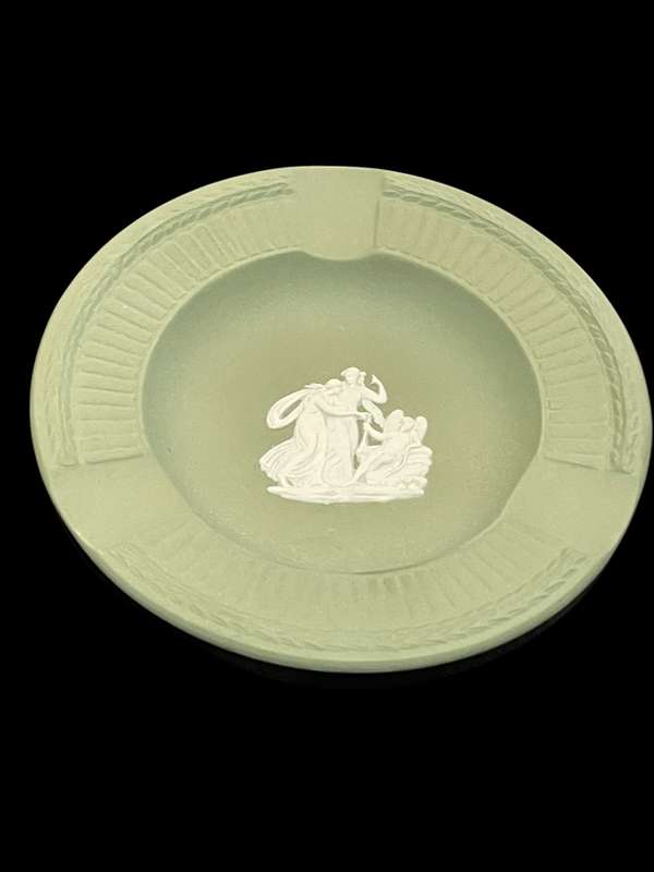 Plate Wedgwood green