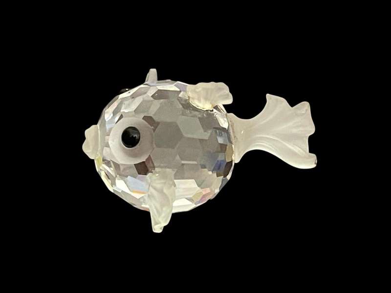 Ornament Swarovski Blow up fish small