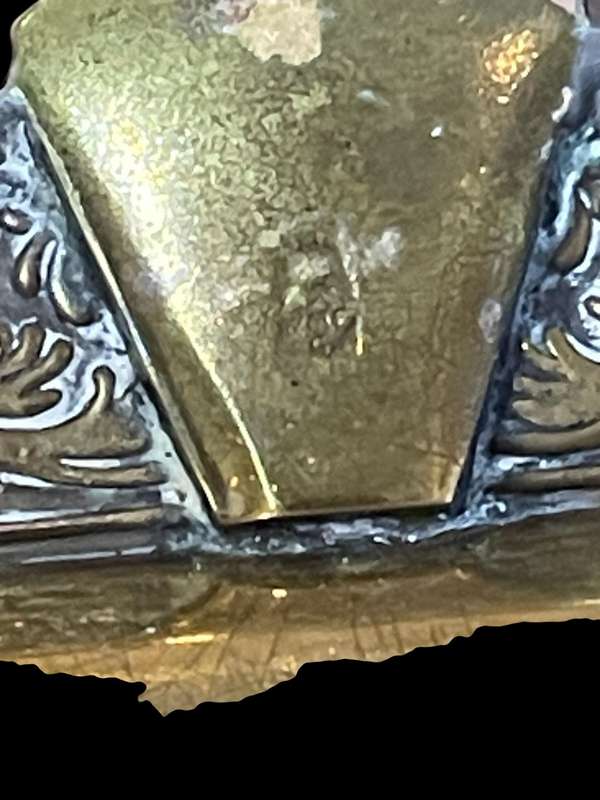 Butler scoop brush brass