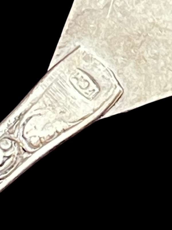 Mustard/salt spoon silver(?)(NR9)