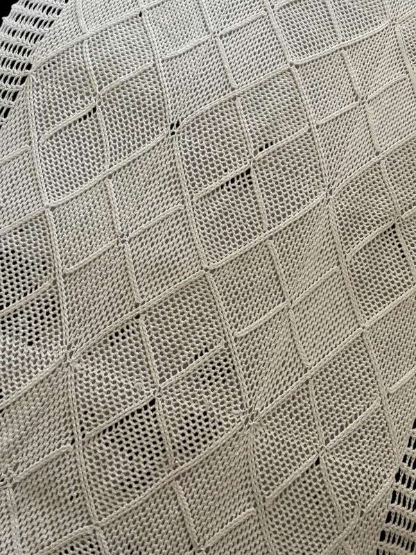 Throw crochet