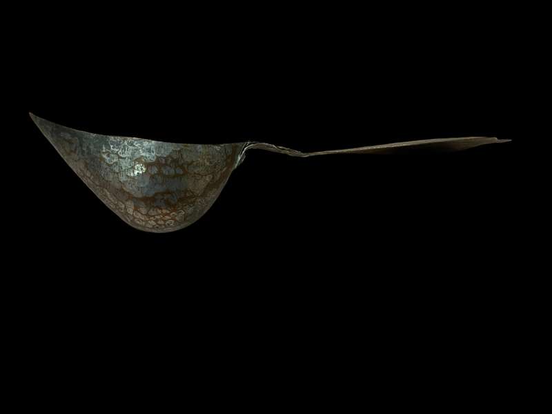 Metal scoop antique