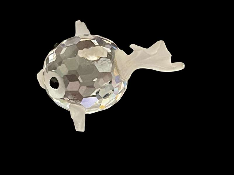 Ornament Swarovski Blow up fish small