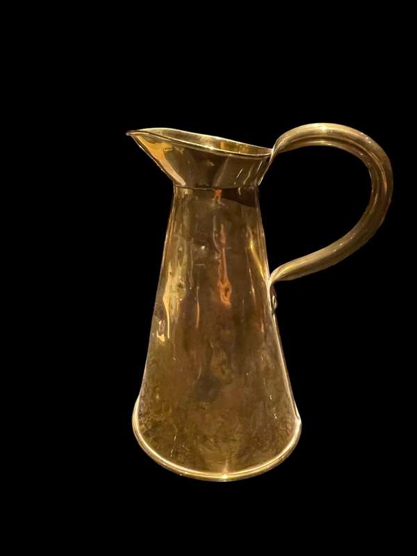 Jug/pitcher brass antique