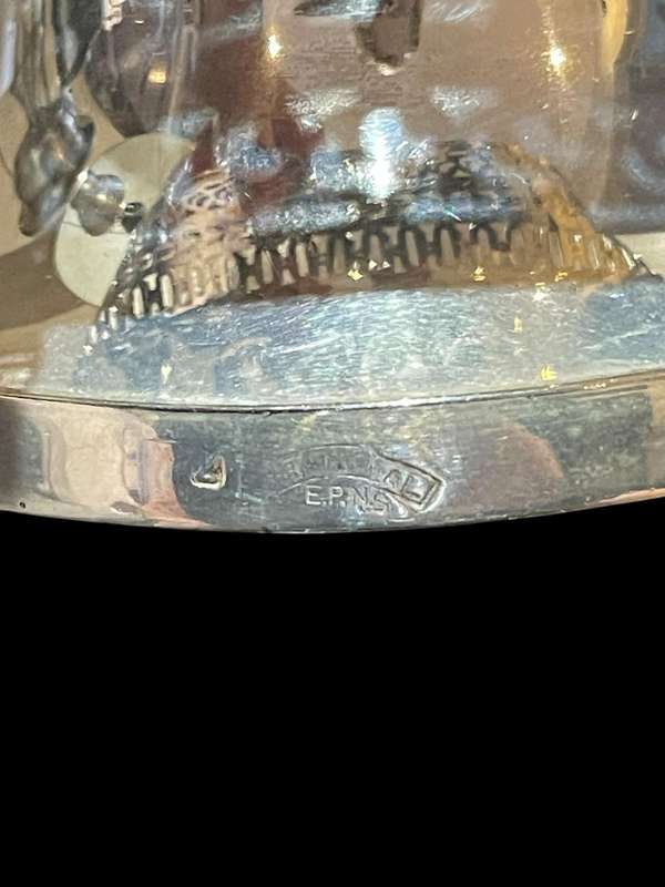 Basket silver plated