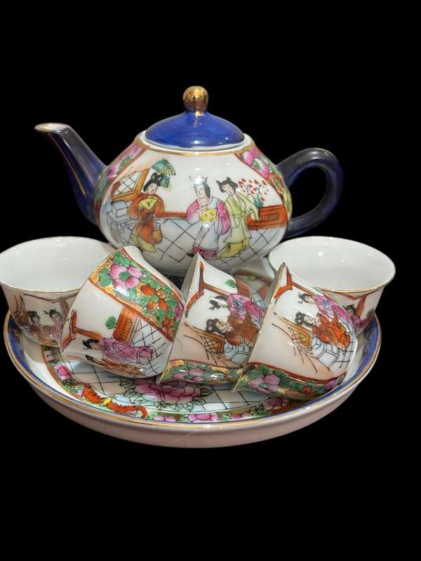 Teaset Oriental miniature