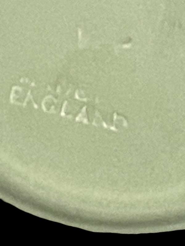 Plate Wedgwood green