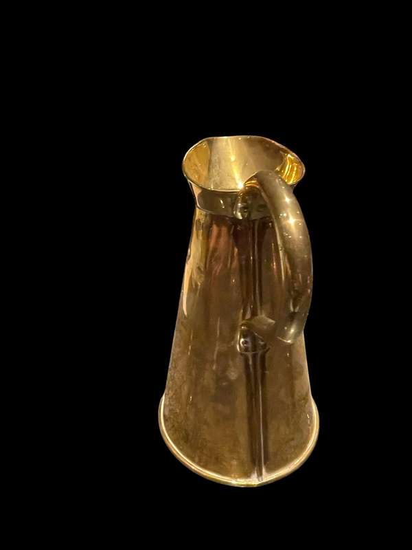 Jug/pitcher brass antique