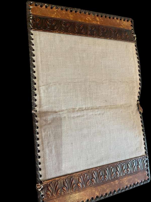 Book cover leather