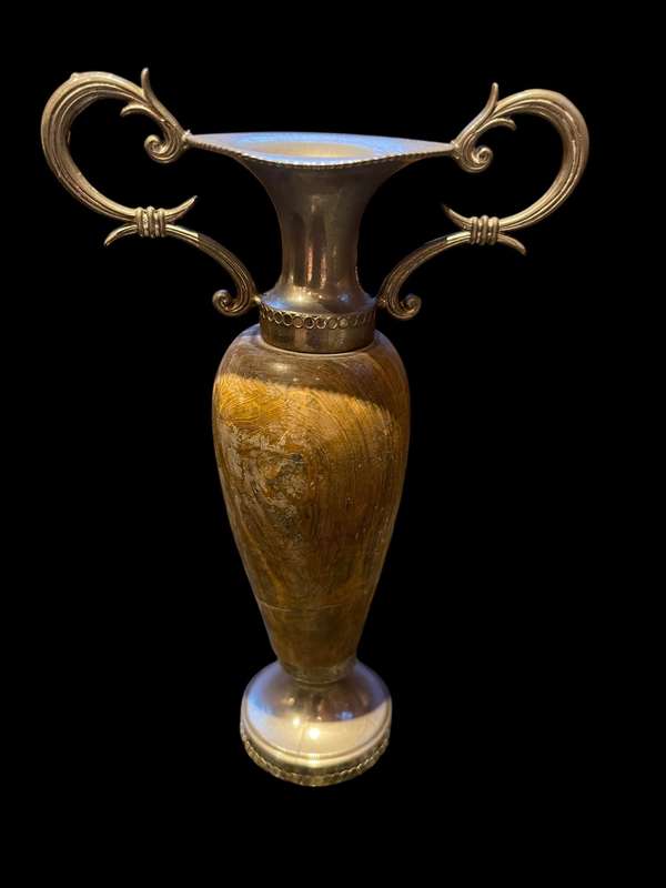 Ornament vase marble