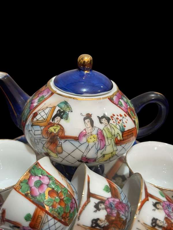 Teaset Oriental miniature