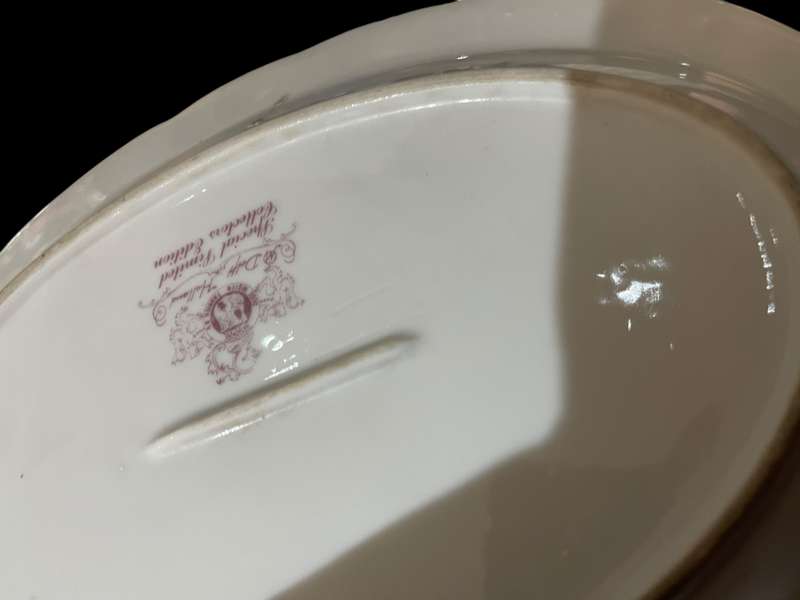 Plates Delft pink each