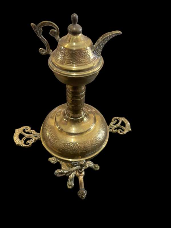 Ornament samovar brass