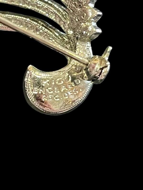 Brooch marcasite(NR6) Kigu
