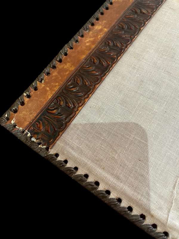 Book cover leather