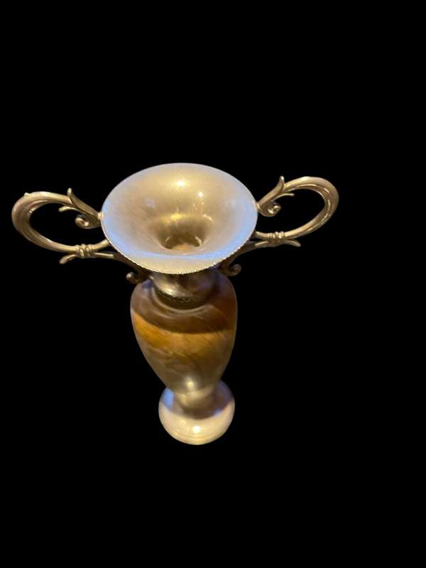 Ornament vase marble