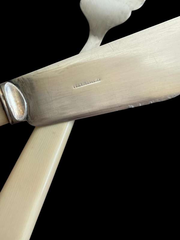 Cutlery serving set bone handled(NR1)
