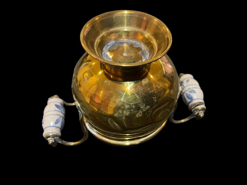 Planter/holder brass