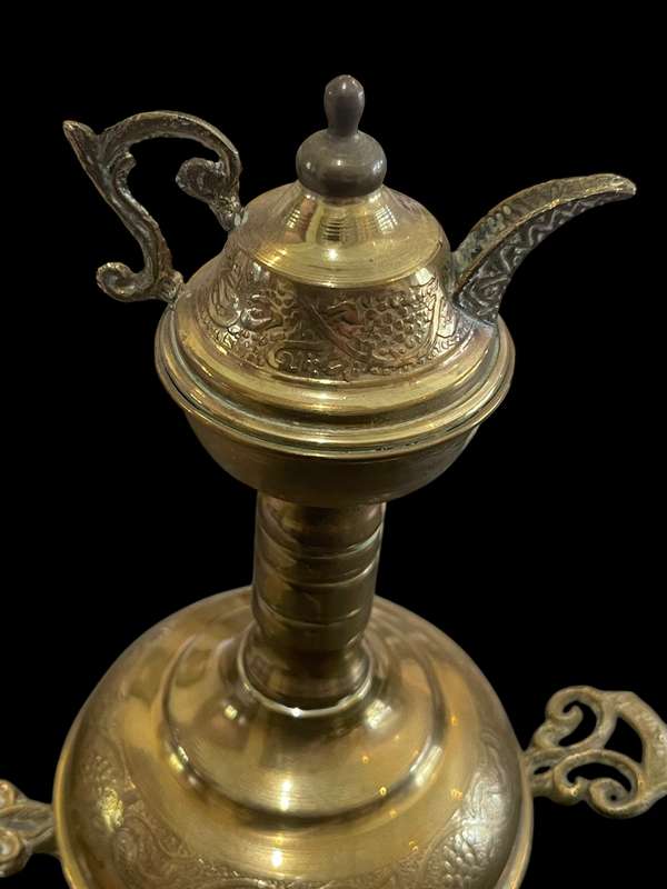 Ornament samovar brass