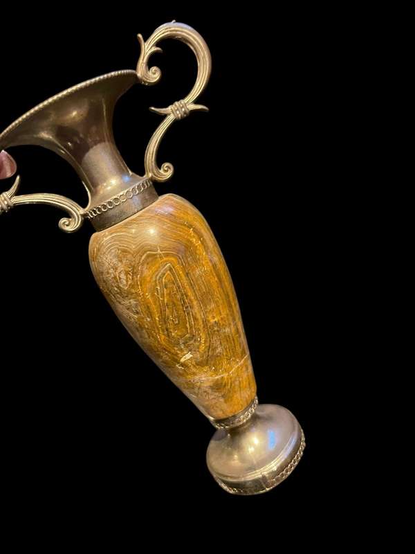 Ornament vase marble