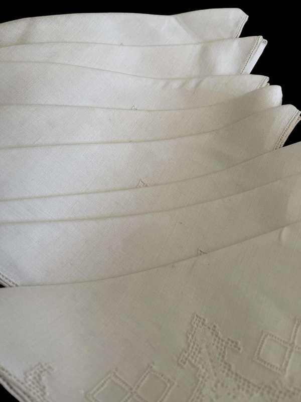Napkins vintage x8(U)