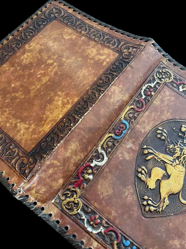 Book cover leather