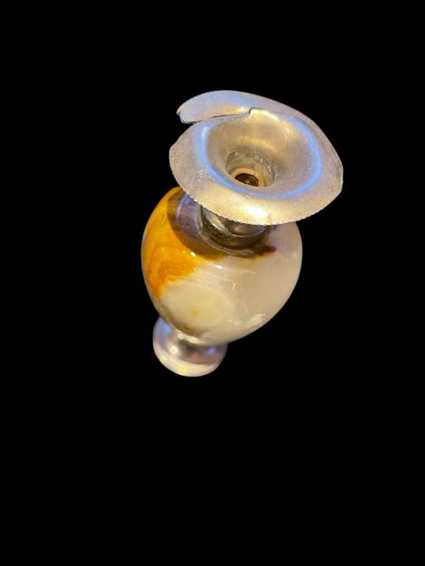 Ornament vase marble