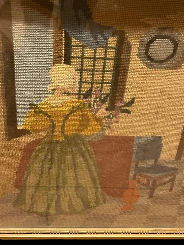 Tapestry small stitch