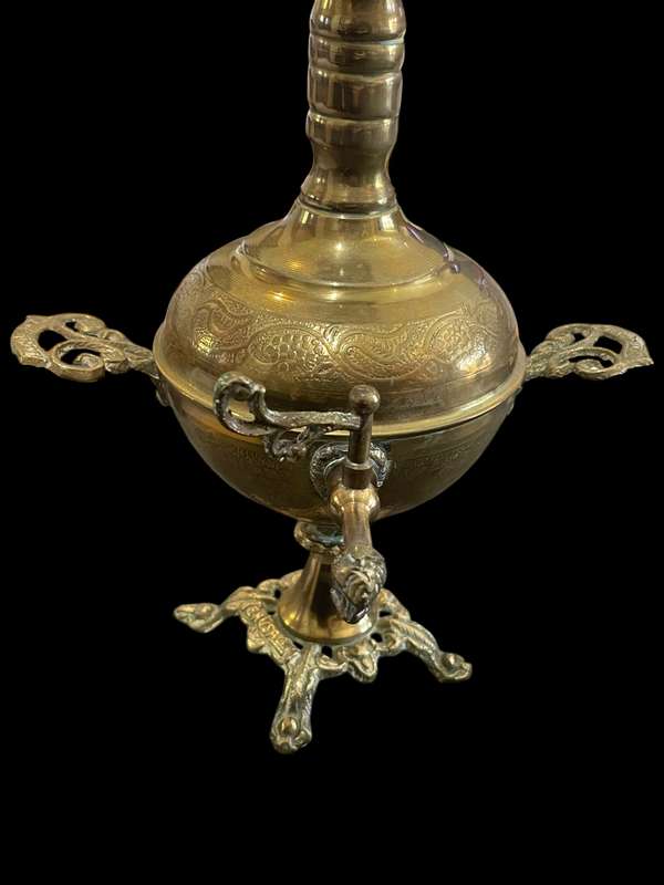 Ornament samovar brass