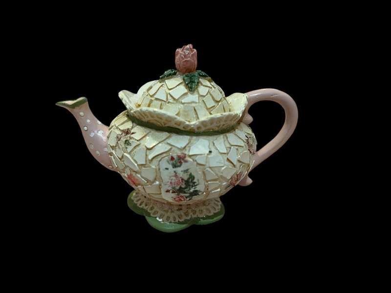 Ornament teapot miniature