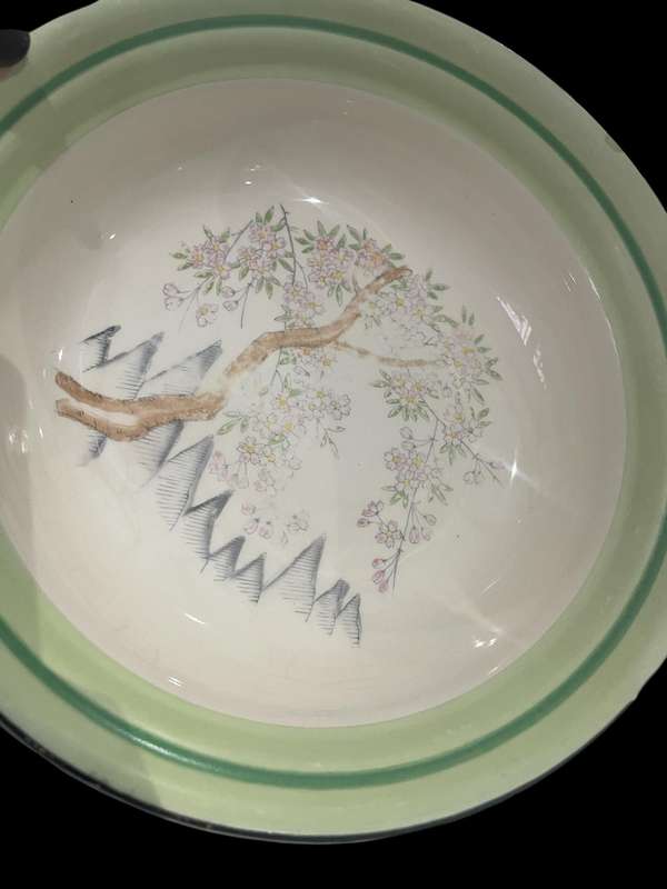 Dessert set art nouveau