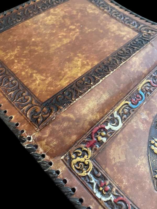 Book cover leather