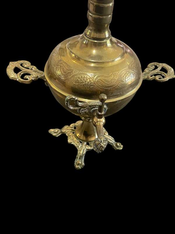 Ornament samovar brass