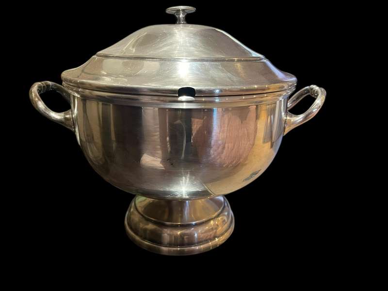 Soup tureen silver plated(NR3)