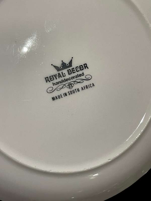 Plates display each