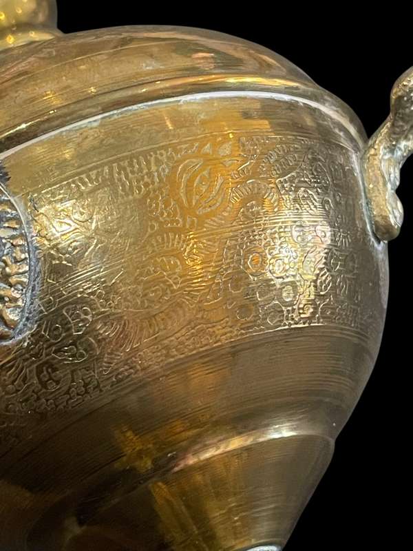 Ornament samovar brass