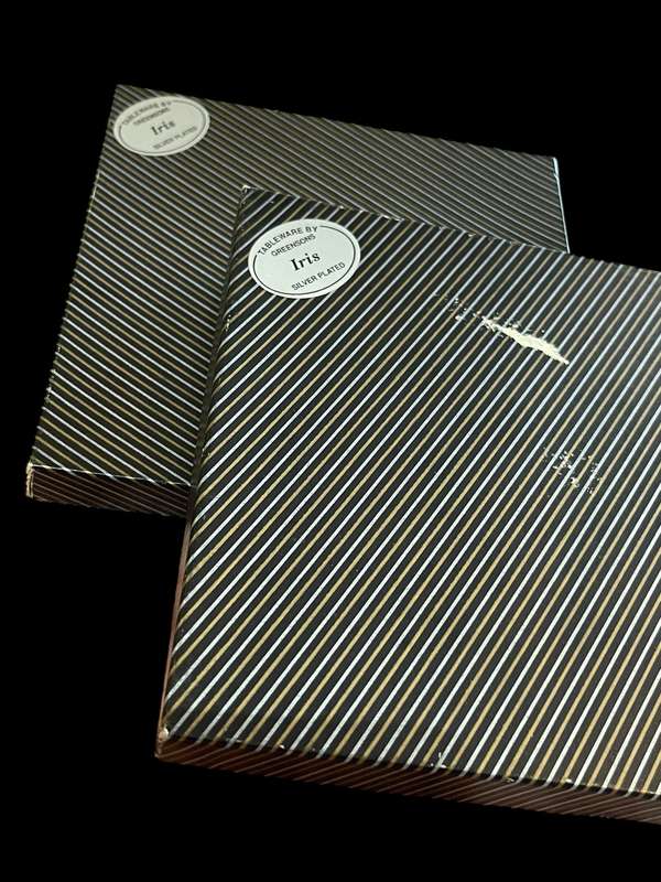 Cake forks teaspoons Eetrite boxed
