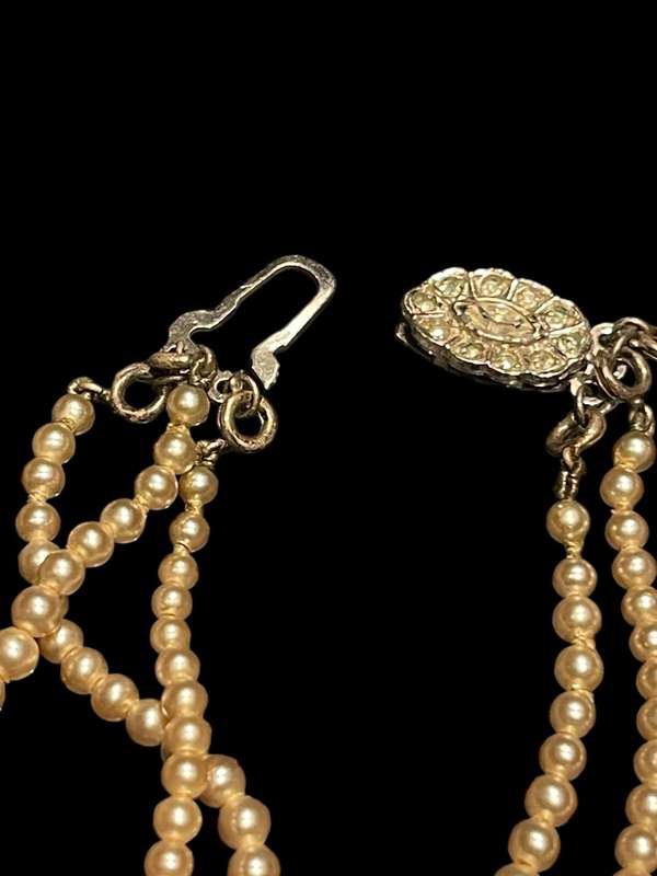 Necklace perle vintage